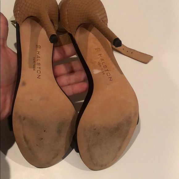 Halston Heritage Sandals Sz. 8.5 - Picture 4 of 4